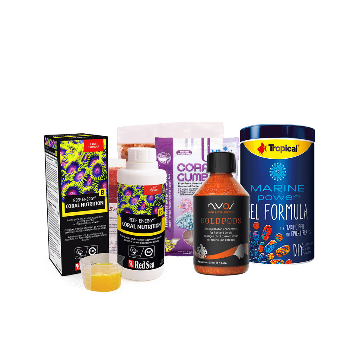 Coral and Invertebrates Foods – indianaquarium.com