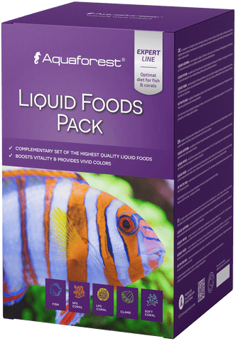 Aquaforest Liquid Food Pack Set of 4 x 250mL