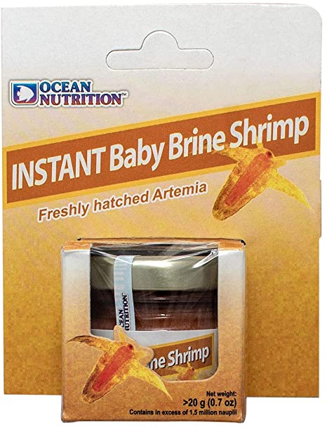 Ocean Nutrition Instant Baby Brine Shrimp  Freshly hatched Artemia –