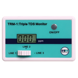 HM Digital TRM-1 Triple In-line TDS Meter for RO Systems