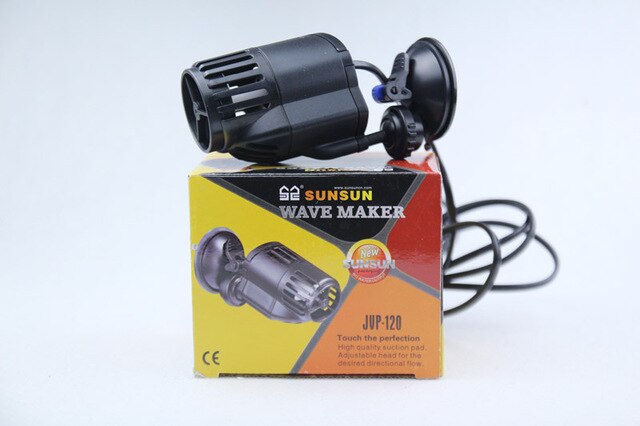 SunSun Pompe de brassage JVP-120A Wavemaker Support Ventouse 3000l/h 6W  Aquarium Eau Pompe