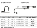 Sunsun Xiaoli - XBL Series External Hang On Canister Filter