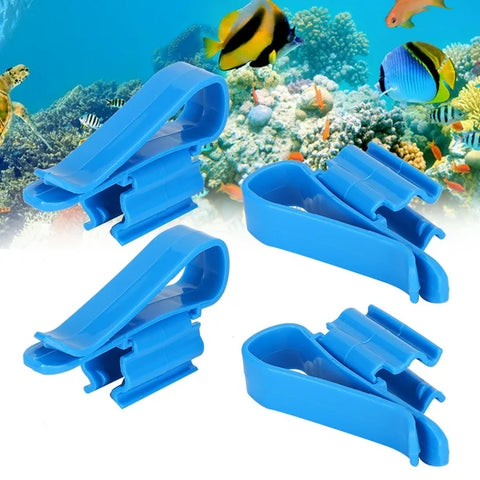 Aquarium Hose Holder | Pack of 2 PCS | Multi-Function Mounting Clip for 8-16mm