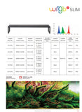 CHIHIROS WRGB2 SLIM Series | WRGB2 SLIM 120 Planted Aquarium LED Light | For 120-140cm tanks | Wireless App Control