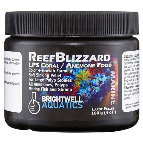 Brightwell Aquatics ReefBlizzard-LP- Xtreme Color Pellet for LPS & Anemones
