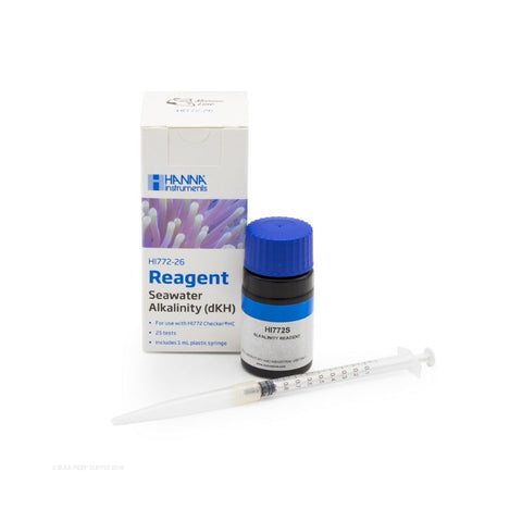 Hanna HI772-26 Marine Alkalinity Checker® HC Reagents (25 Tests)