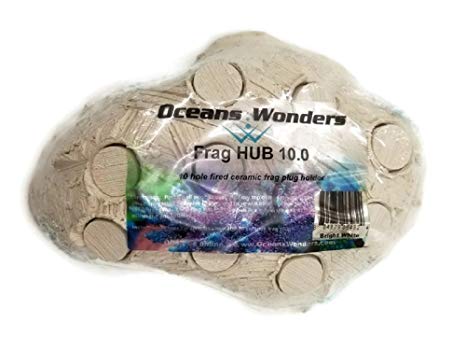 Oceans Wonders Frag Station Hub 10.0 | Coral Frag Plug Holder with 10 Plugs