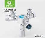 Wyin - 3 Way CO2 Splitter with needle Valve
