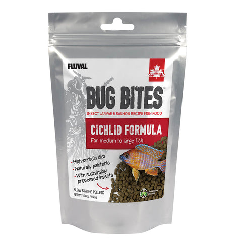 Fluval Bug Bites Cichlid Pellets 5-7mm
