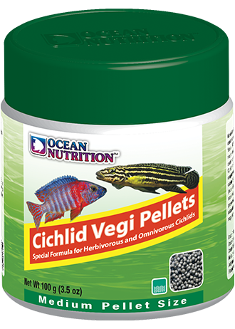 Ocean Nutrition Cichlid Vegi Pellet | Herbivorous Cichlid Food