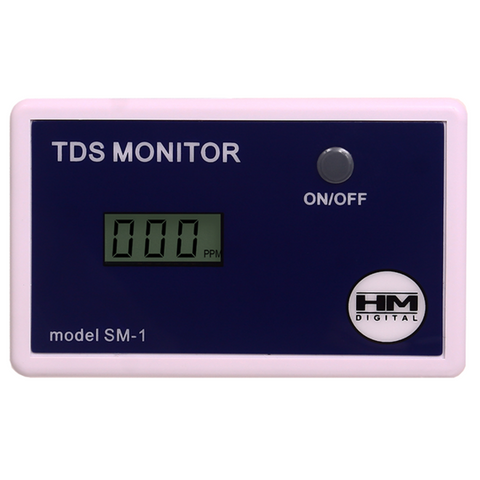 HM Digital SM-1 Single In-line TDS Meter for RO Systems