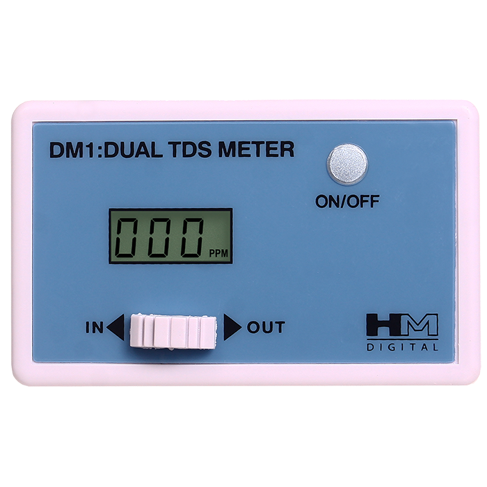 HM Digital Drievoudige Gealigneerde RO/DI TDS Monitor met 1/4 T HM Digital Drievoudige Gealigneerde RO/DI TDS Monitor met 1/4 T